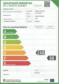 Certificado Energetico